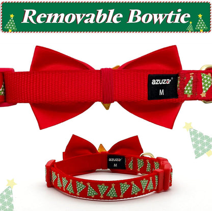 Jingle Bow Wow: The Festive Green Tree Bling for Pooches Who Want to Sleigh the Holidays!