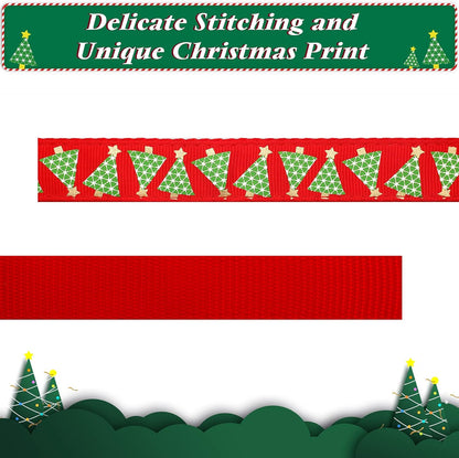 Jingle Bow Wow: The Festive Green Tree Bling for Pooches Who Want to Sleigh the Holidays!
